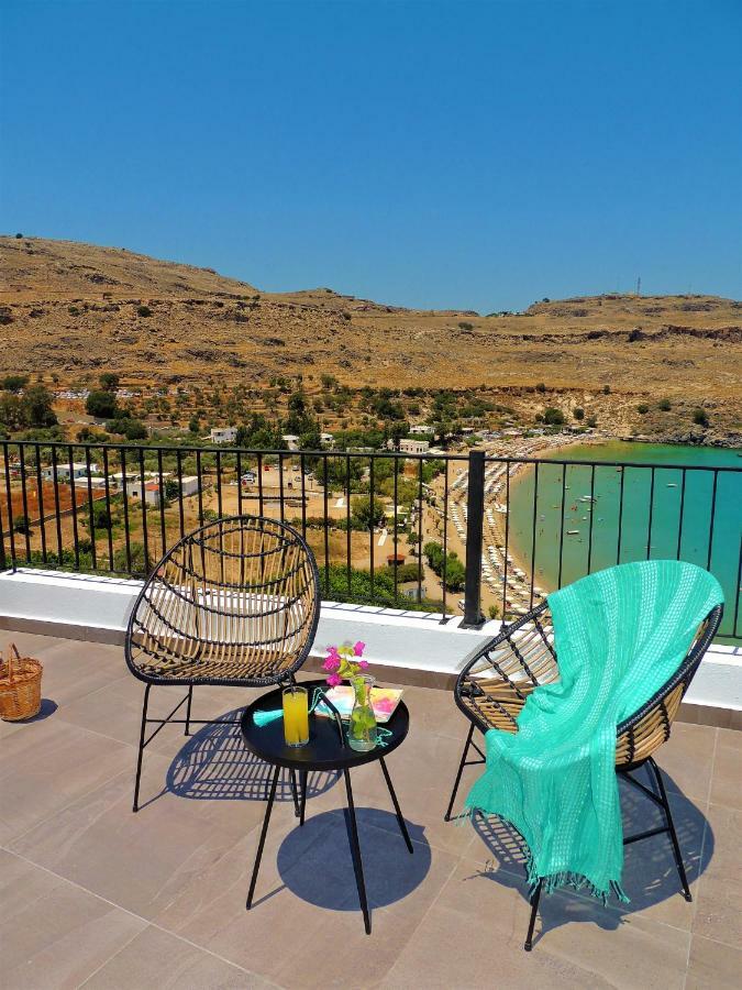 Lindos Aktaia Villa מראה חיצוני תמונה