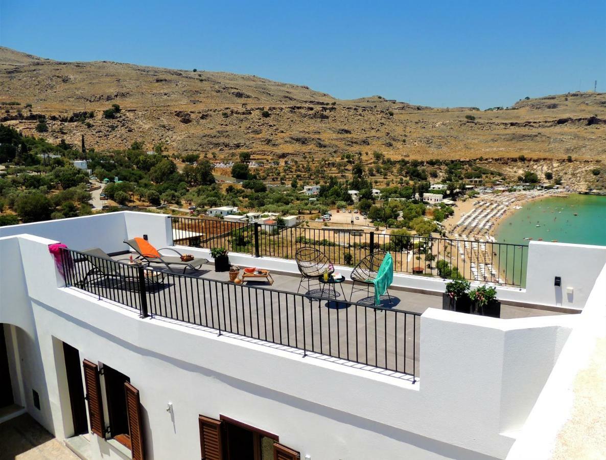 Lindos Aktaia Villa מראה חיצוני תמונה