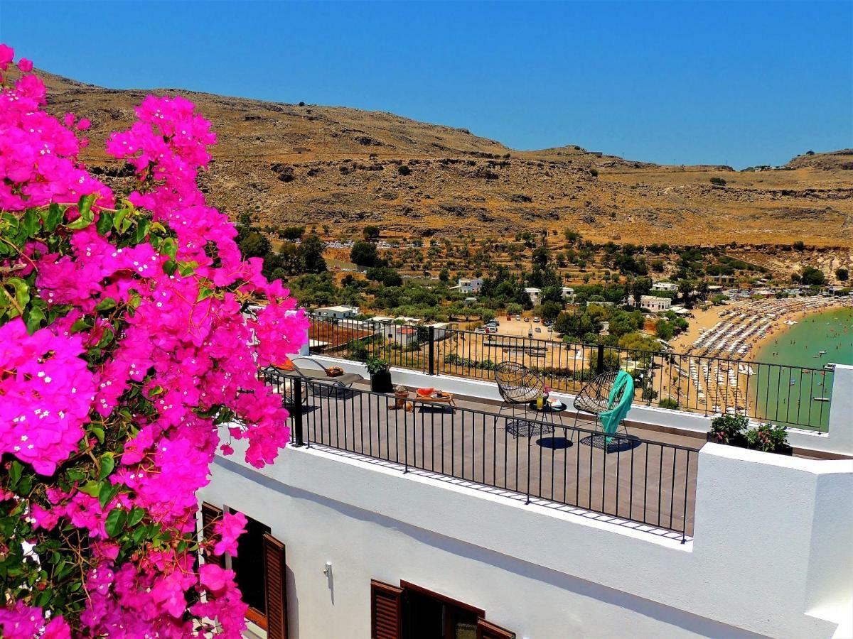 Lindos Aktaia Villa מראה חיצוני תמונה