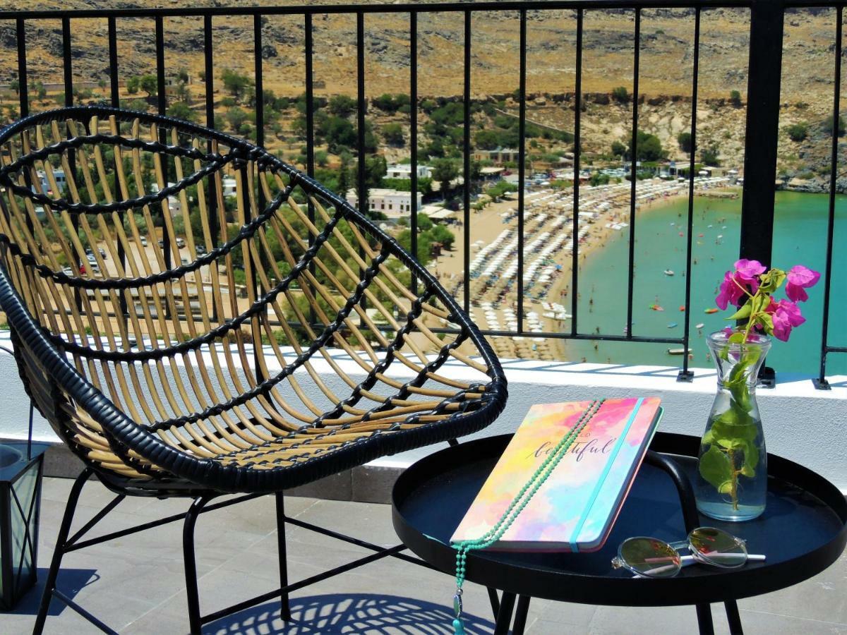 Lindos Aktaia Villa מראה חיצוני תמונה