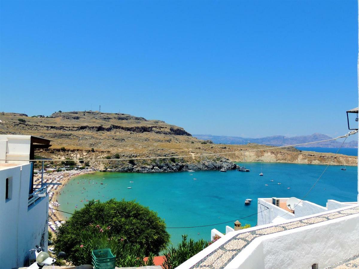 Lindos Aktaia Villa מראה חיצוני תמונה
