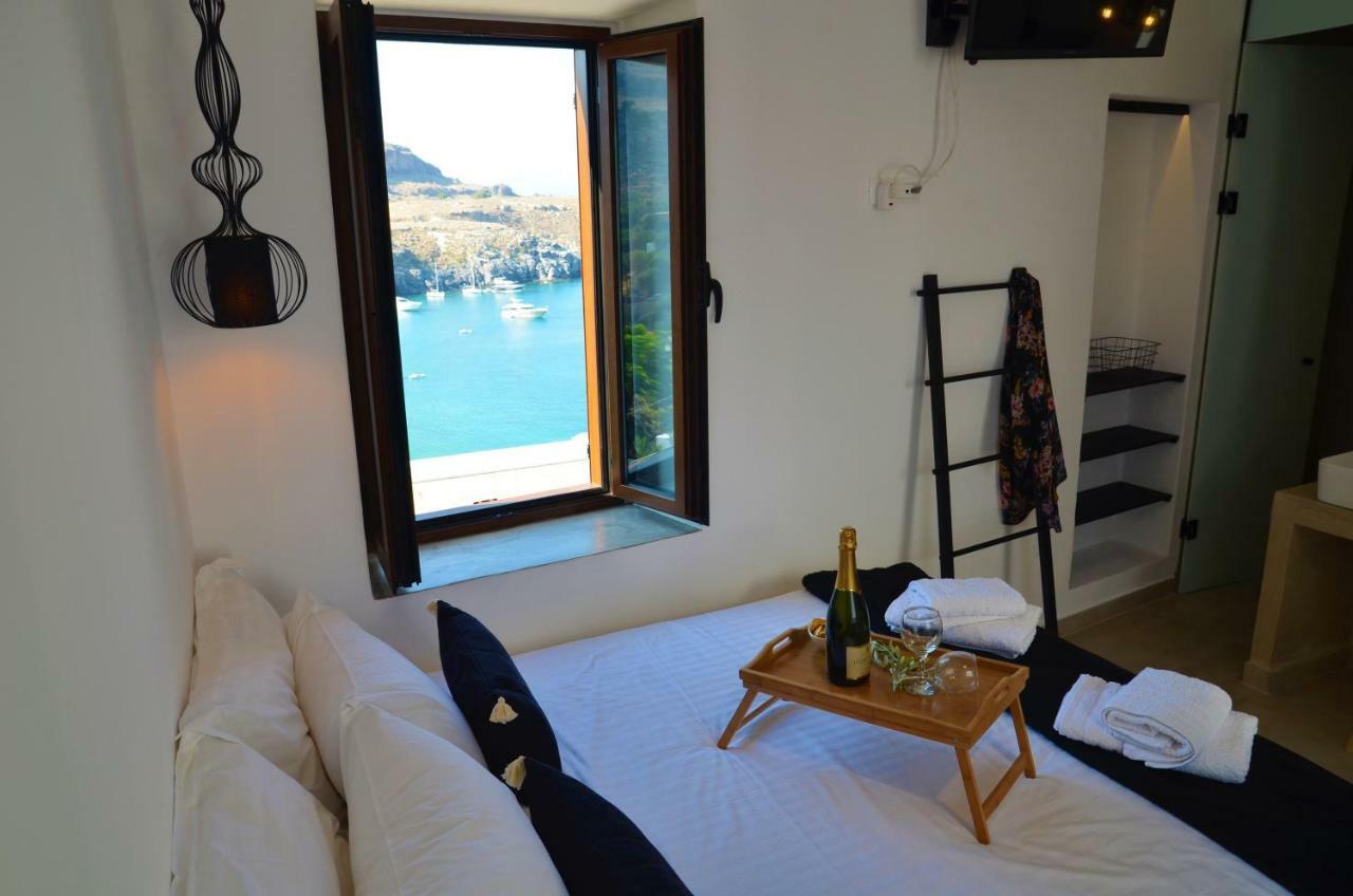 Lindos Aktaia Villa מראה חיצוני תמונה