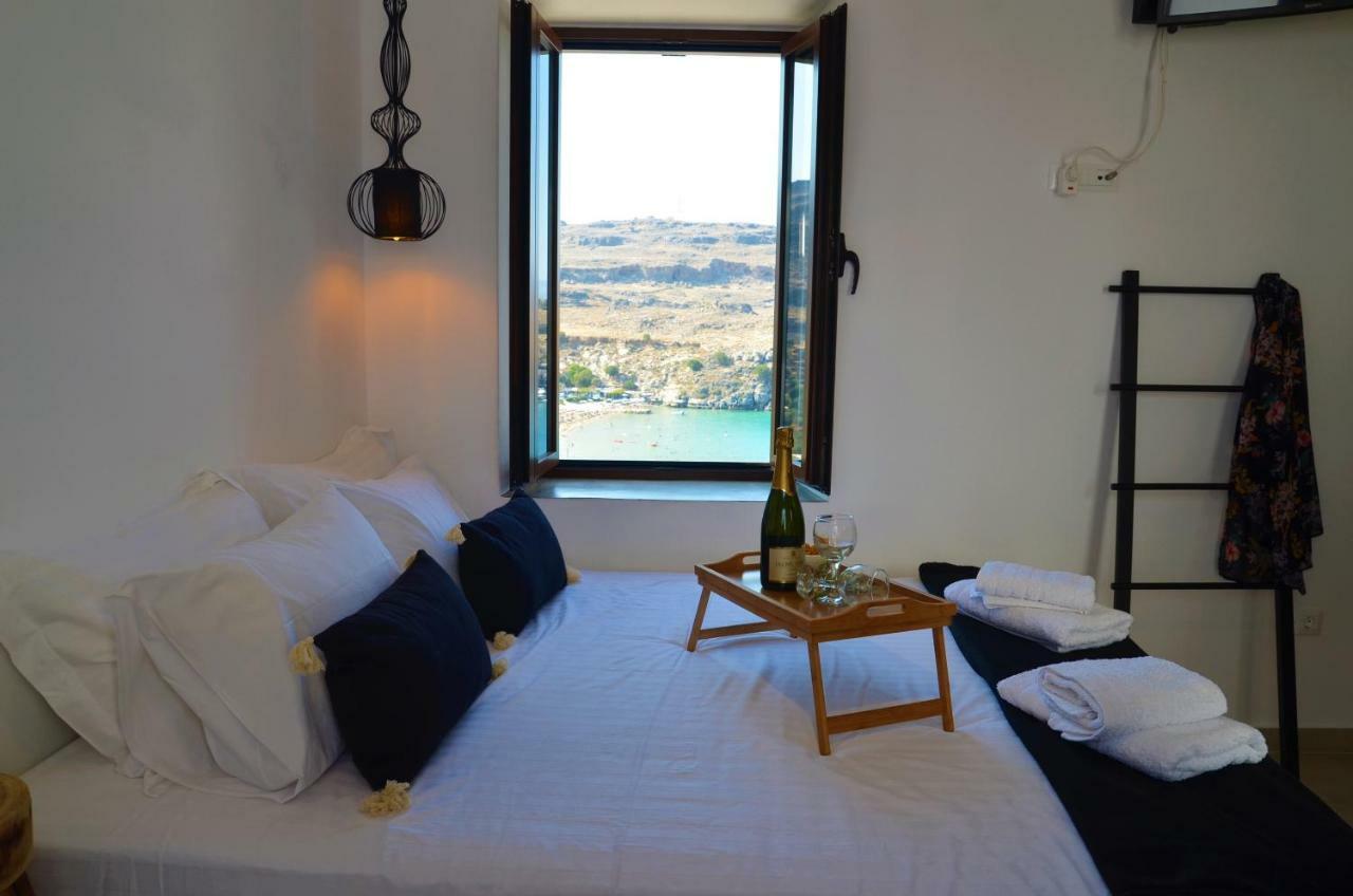 Lindos Aktaia Villa מראה חיצוני תמונה