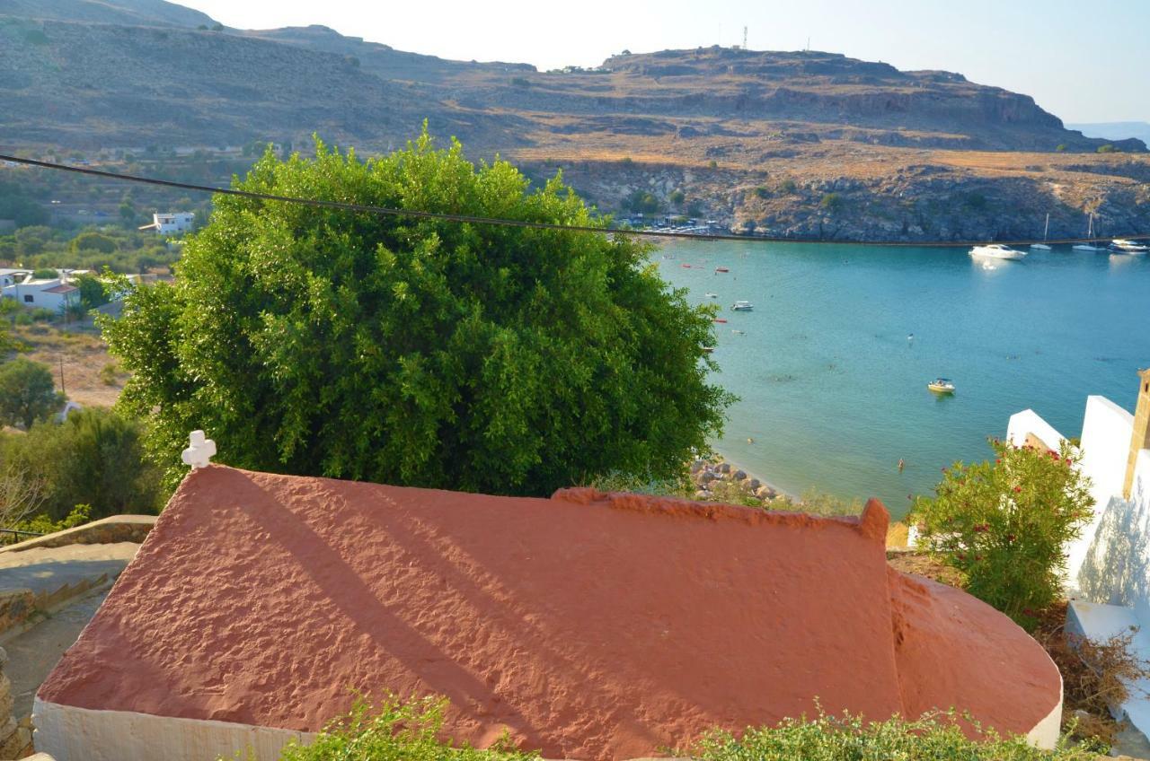 Lindos Aktaia Villa מראה חיצוני תמונה